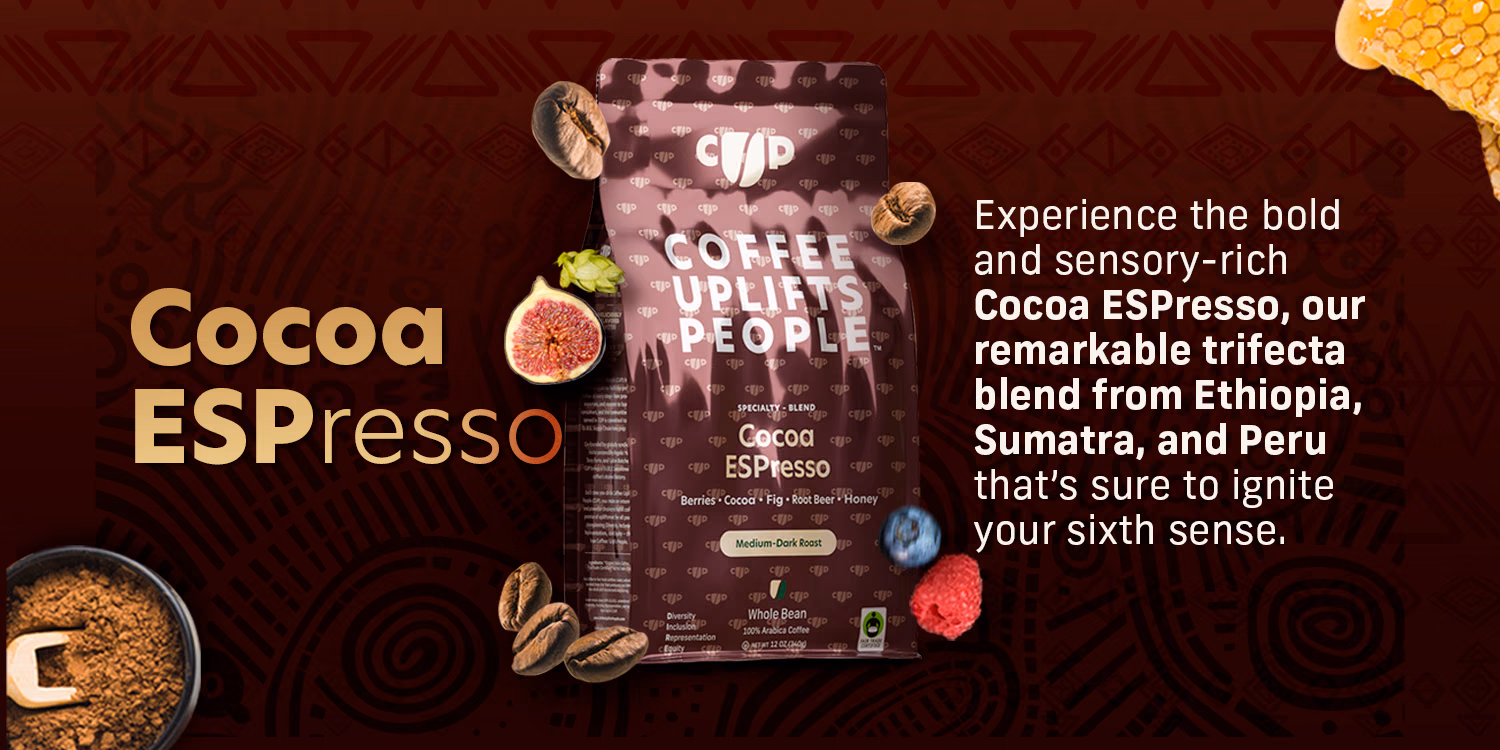 Coffee Uplifts People — Home Page / Storefront, composition 5, panel 2