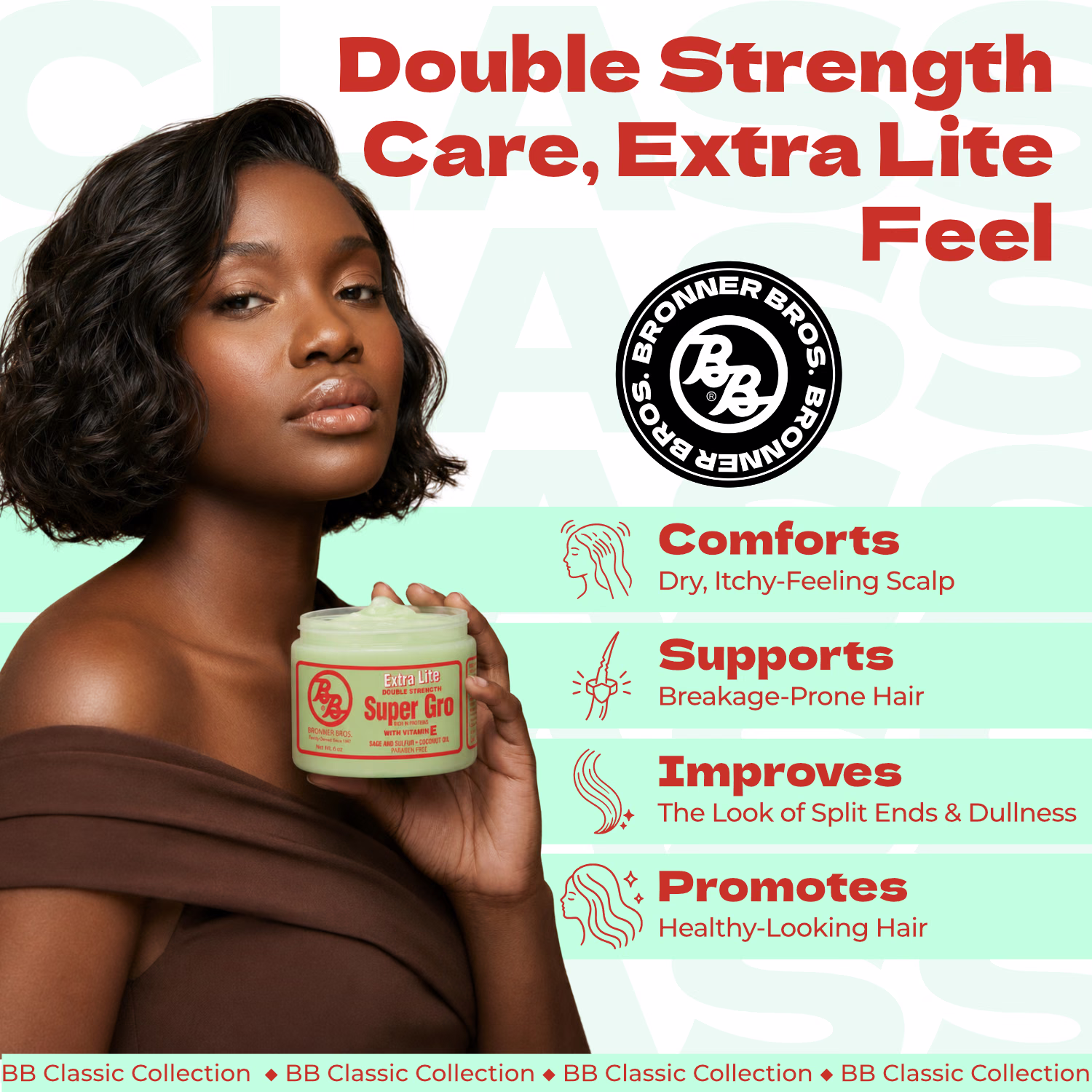 Bronner Bros. / Extra Lite Super Gro — listing image 1