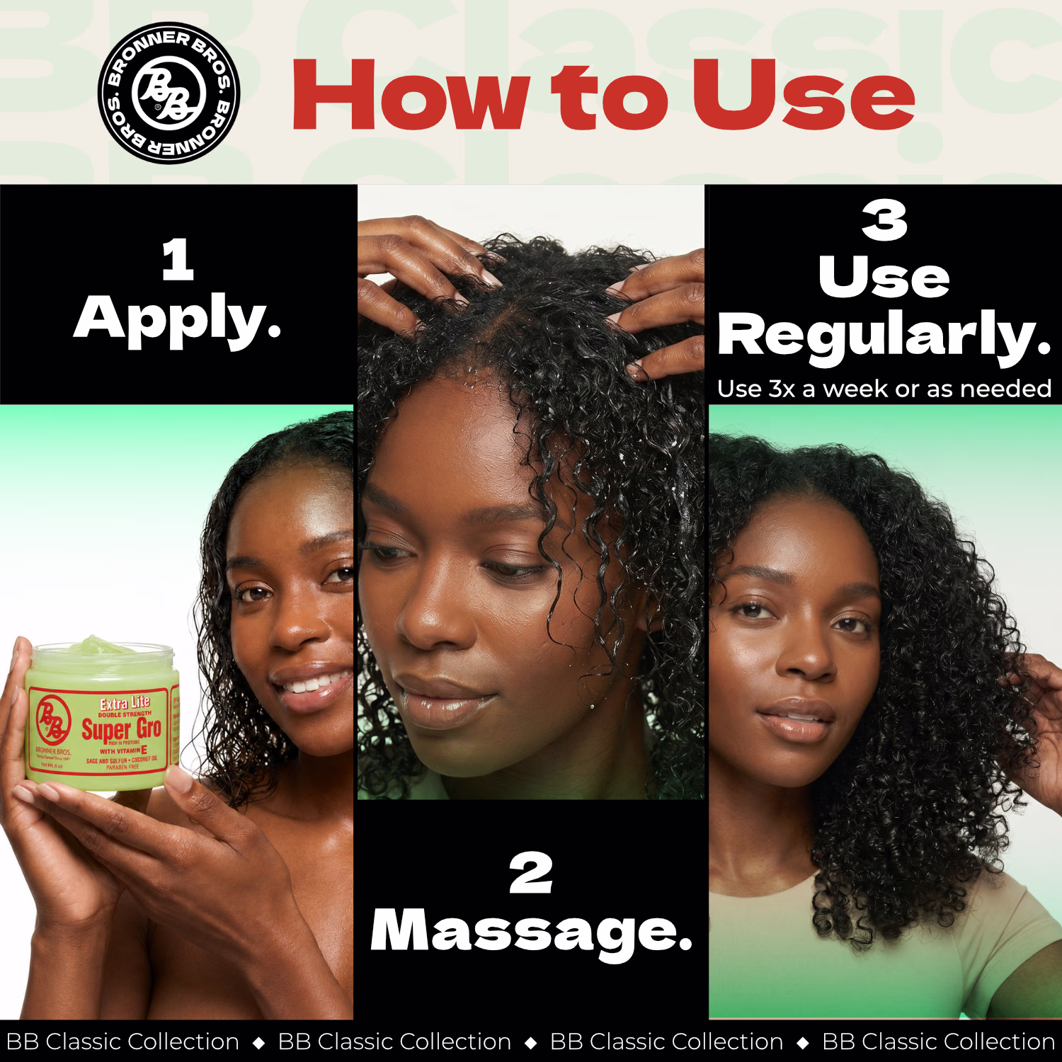 Bronner Bros. / Extra Lite Super Gro — listing image 5