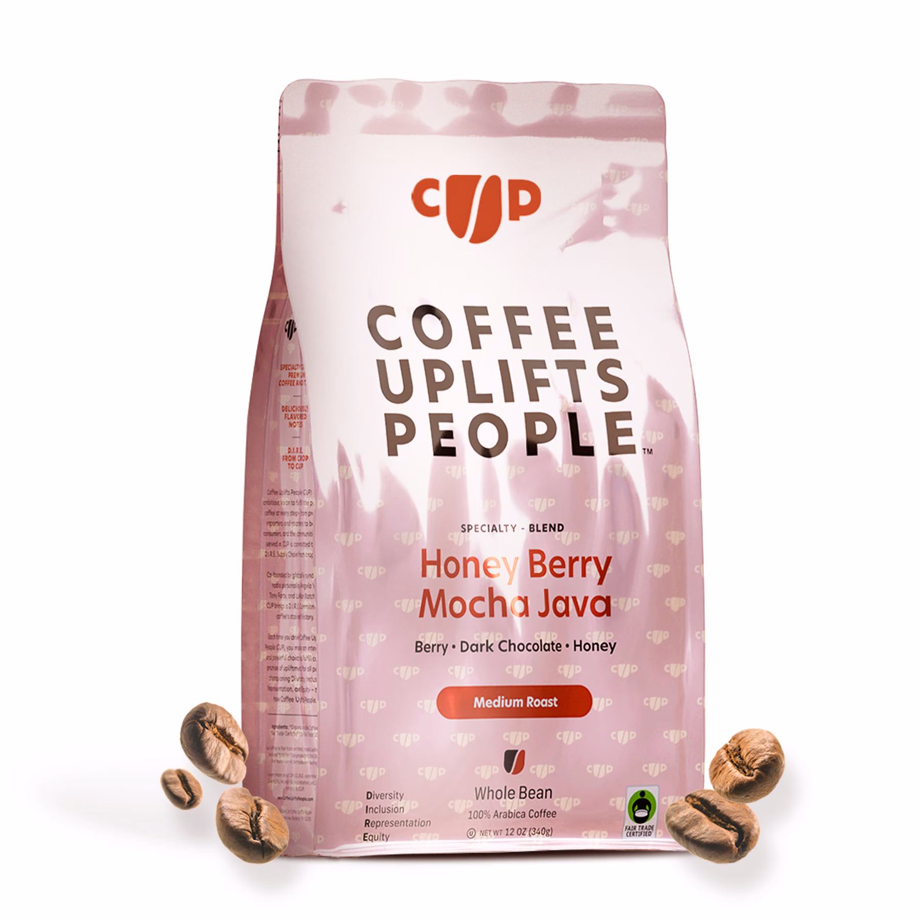 Coffee Uplifts People / Honey Berry Mocha Java — listing image 1