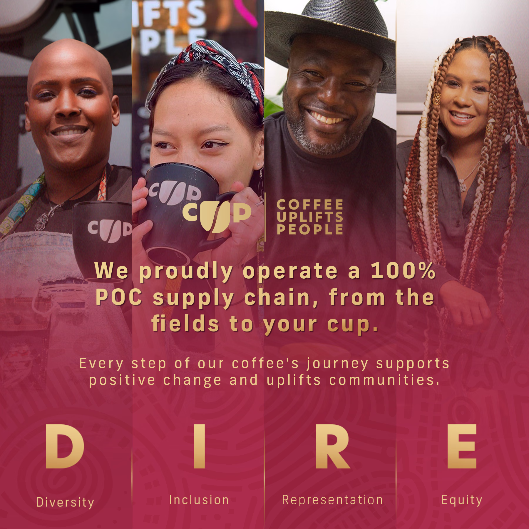 Coffee Uplifts People / Honey Berry Mocha Java — listing image 6