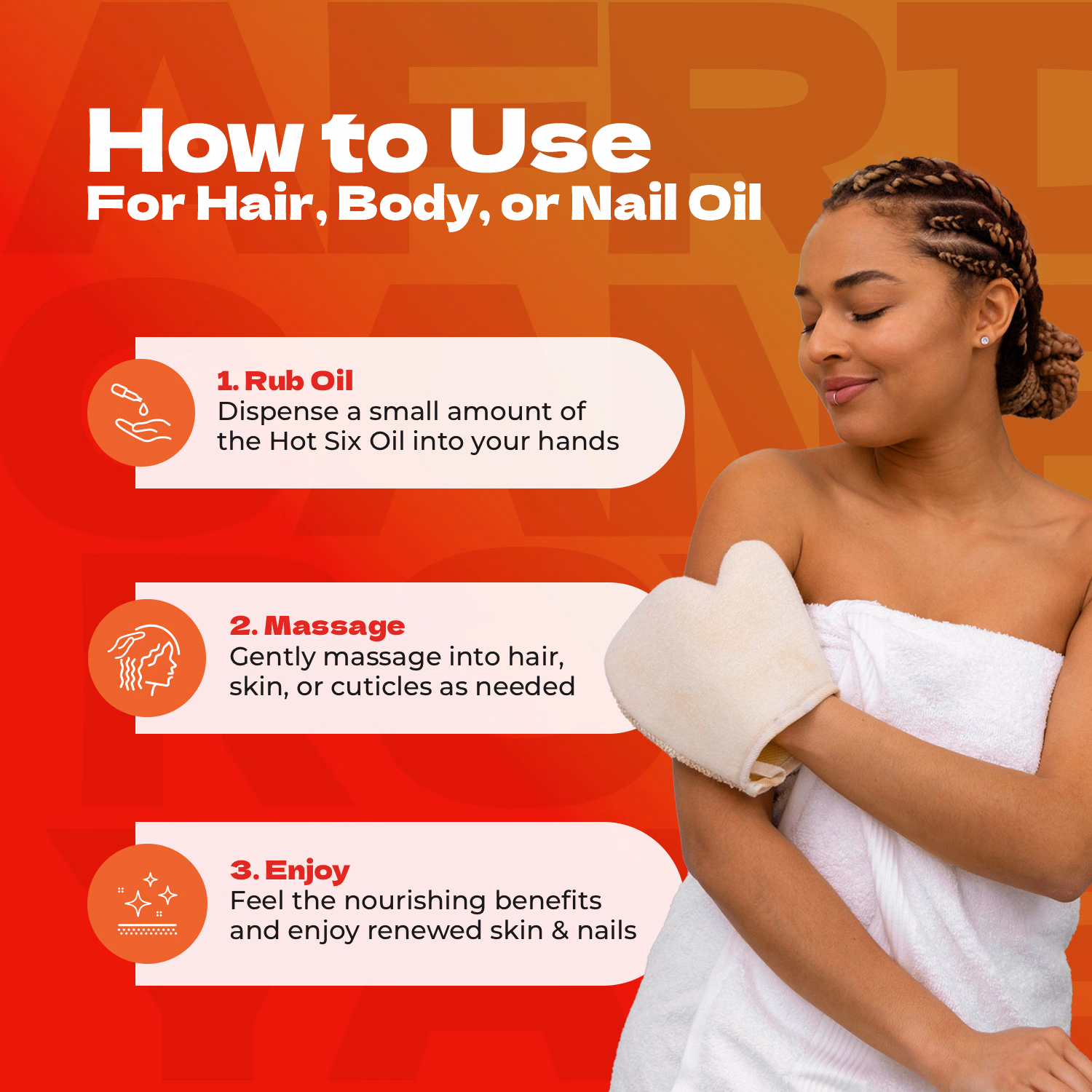 Bronner Bros. / African Royale Hot Six Oil — listing image 5