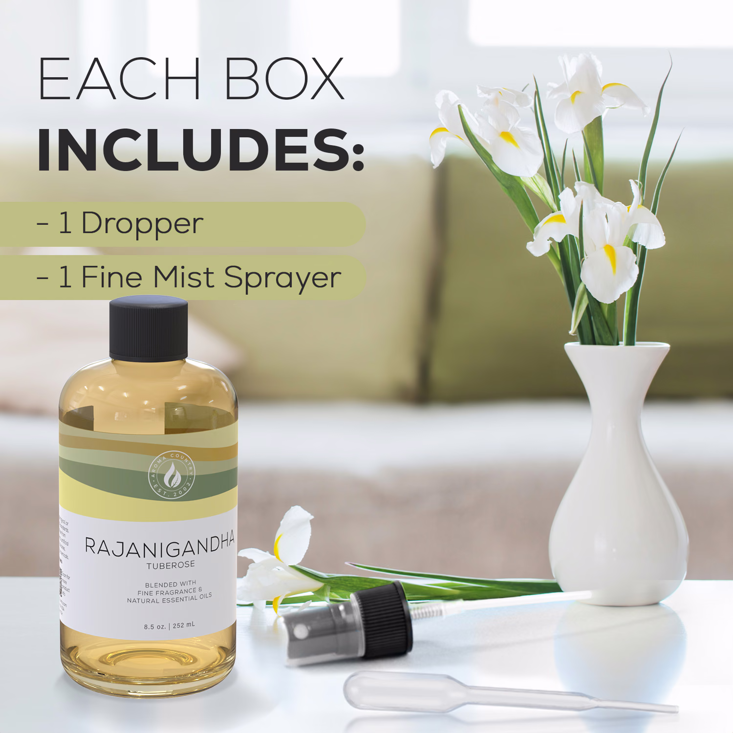 Aroma Country / Rajanigandha / White Tuberose — listing image 5