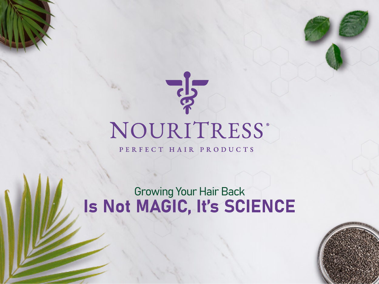 NouriTress — Hair Follicle Therapy Serum / A+ Content, composition 1, panel 1