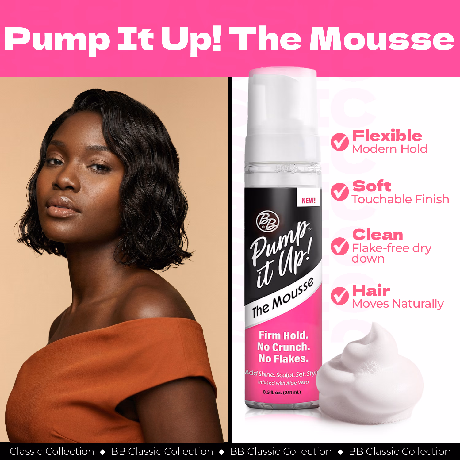 Bronner Bros. / Pump It Up! The Mousse — listing image 2