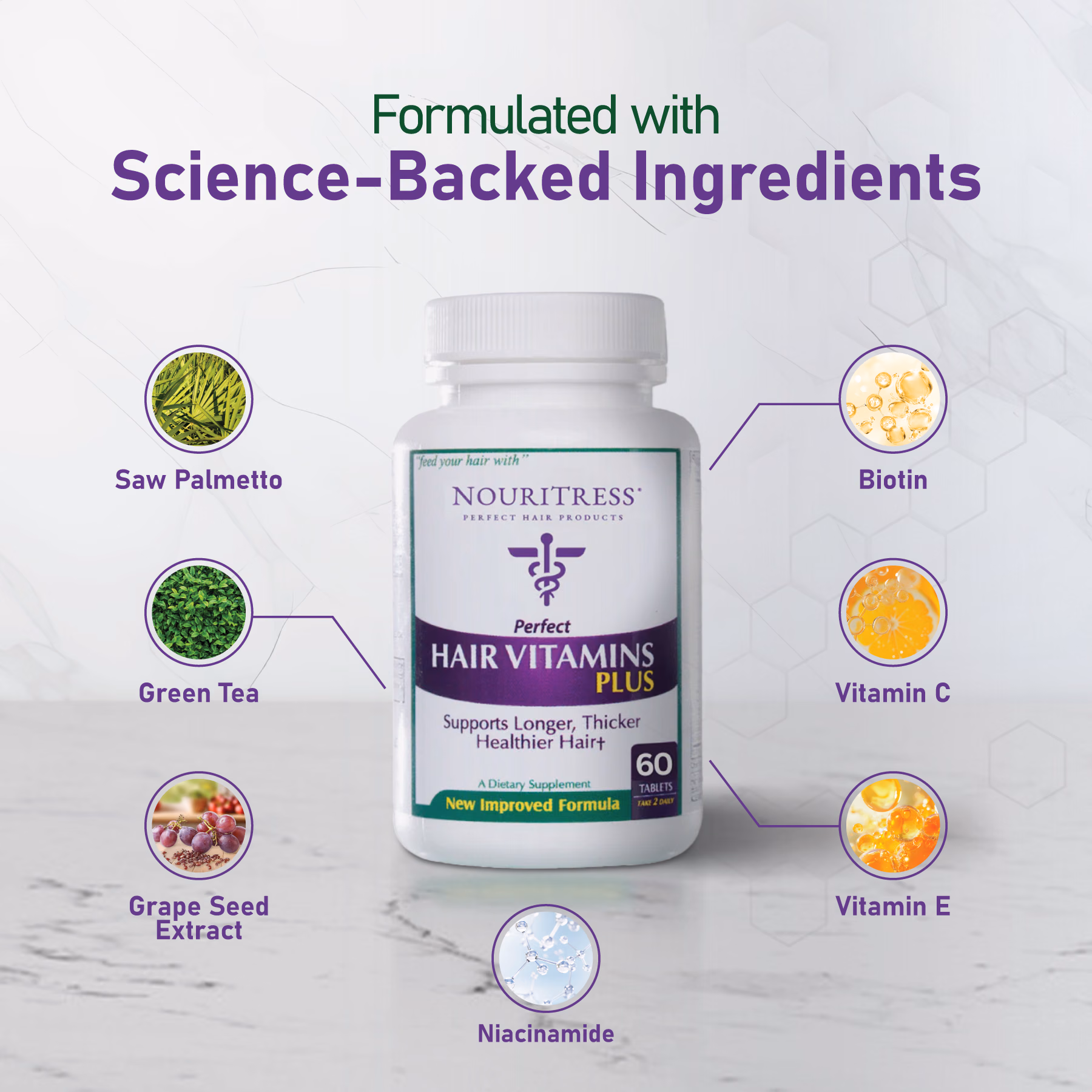 NouriTress / Perfect Hair Vitamins Plus — listing image 4