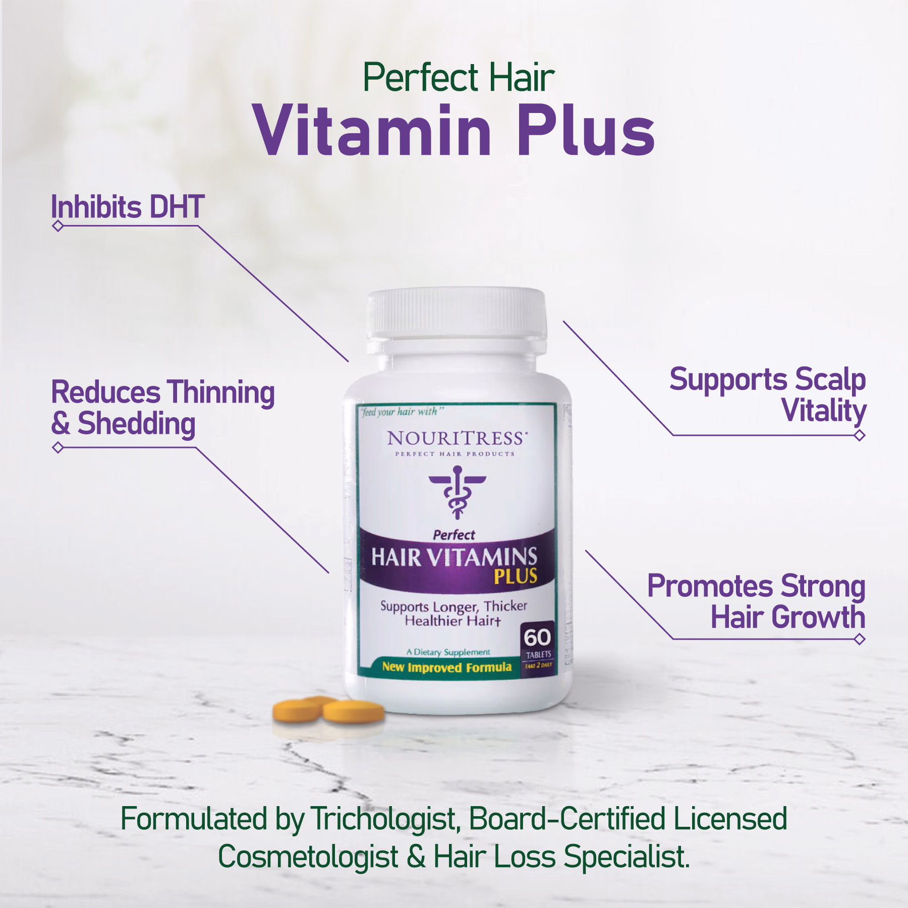 NouriTress / Perfect Hair Vitamins Plus — listing image 2