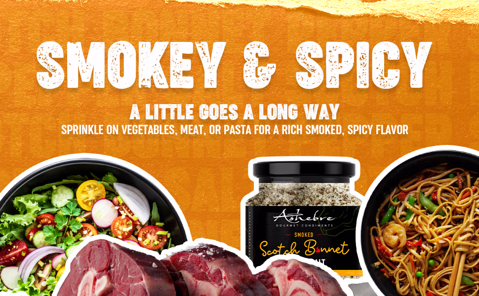 Ashebre Gourmet — Scotch Bonnet Pepper Salt / A+ Content, composition 1, panel 1
