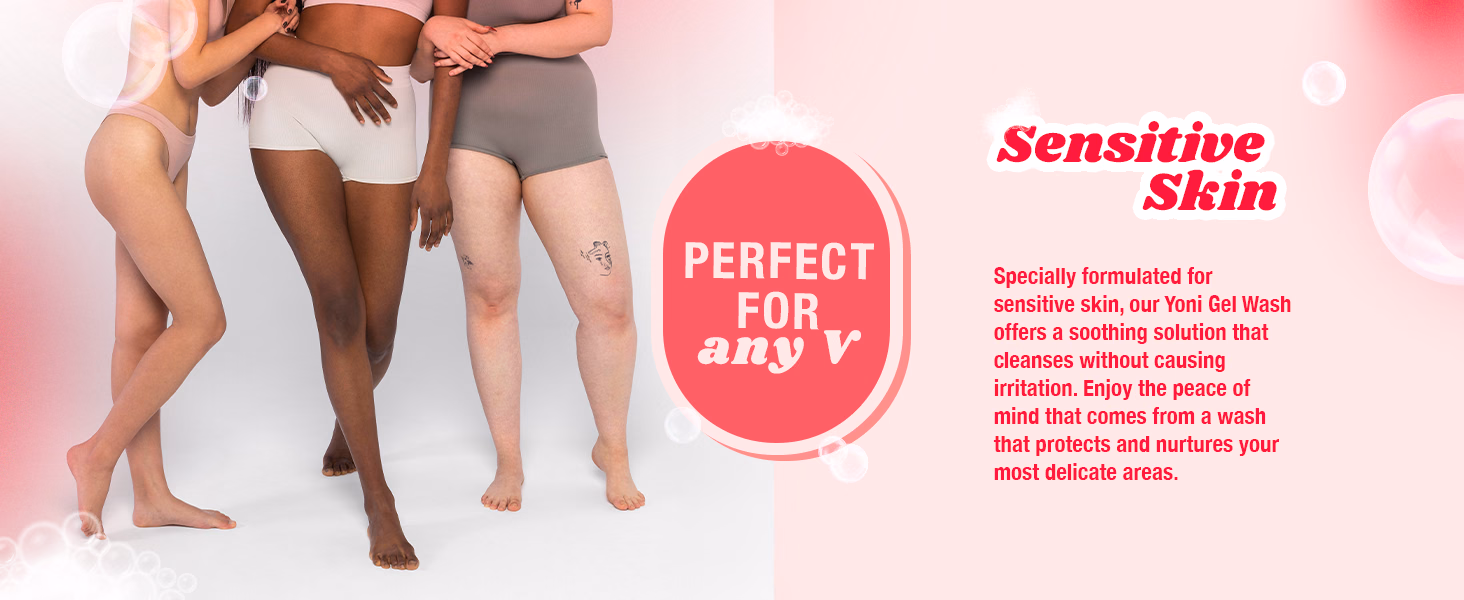 SALT XO — Grapefruit Sensitive Yoni Gel Wash / A+ Content / Sensitive skin, composition 1, panel 1