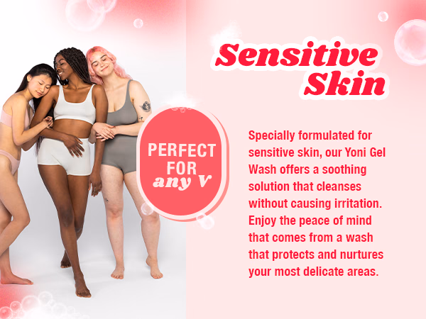 SALT XO — Grapefruit Sensitive Yoni Gel Wash / A+ Content / Sensitive skin, composition 1, panel 1