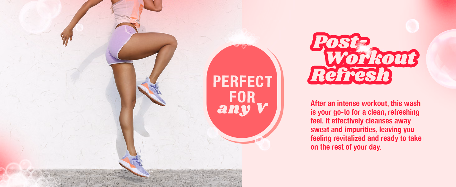 SALT XO — Grapefruit Sensitive Yoni Gel Wash / A+ Content / Post-workout, composition 1, panel 1