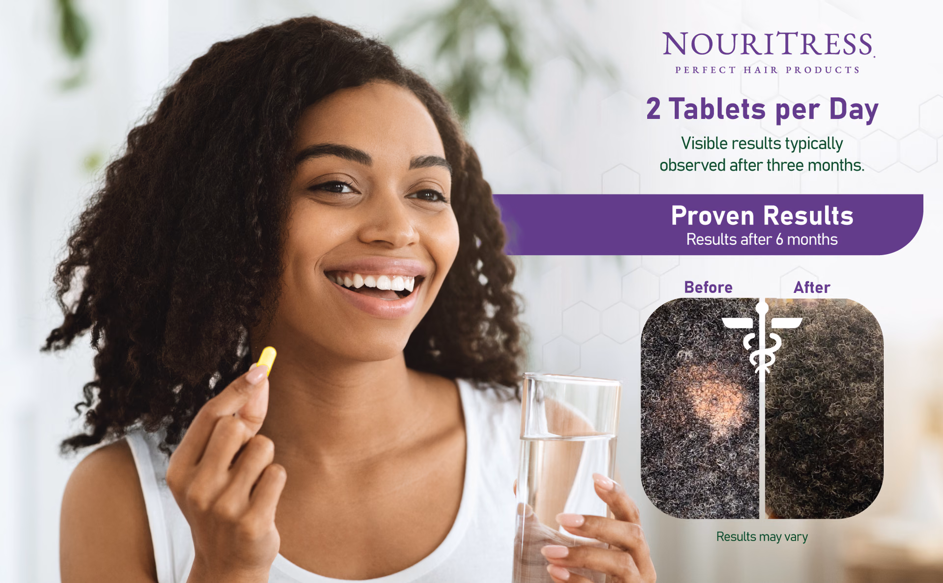 NouriTress — Perfect Hair Vitamins Plus / A+ Content, composition 1, panel 1