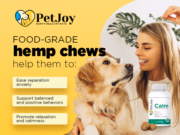 PetJoy — Calm Soothing Hemp Chews / A+ Content, composition 1, panel 1