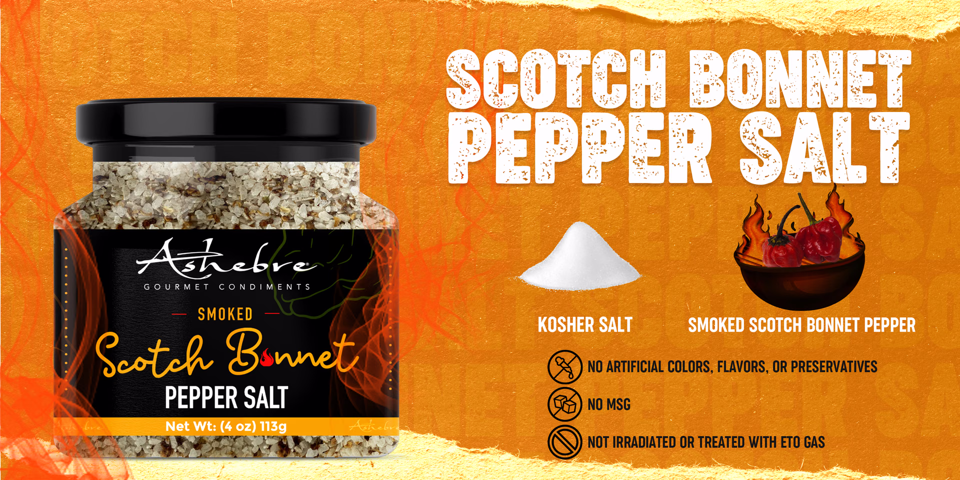 Ashebre Gourmet — Salts / Storefront, composition 2, panel 1
