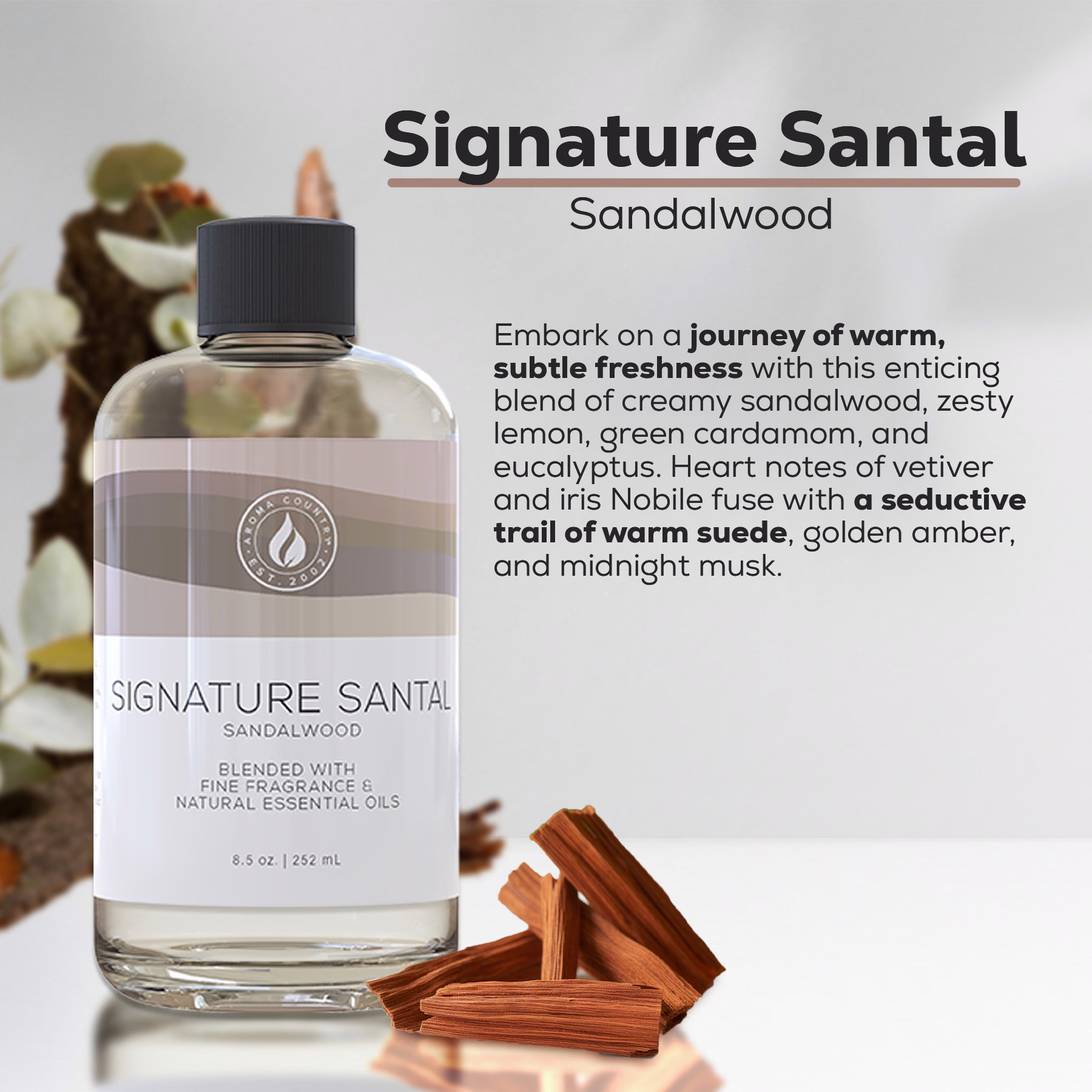 Aroma Country / Signature Santal Sandalwood — listing image 2