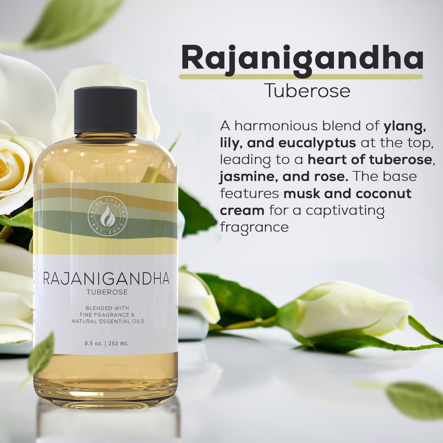 Aroma Country / Rajanigandha / White Tuberose — listing image 2