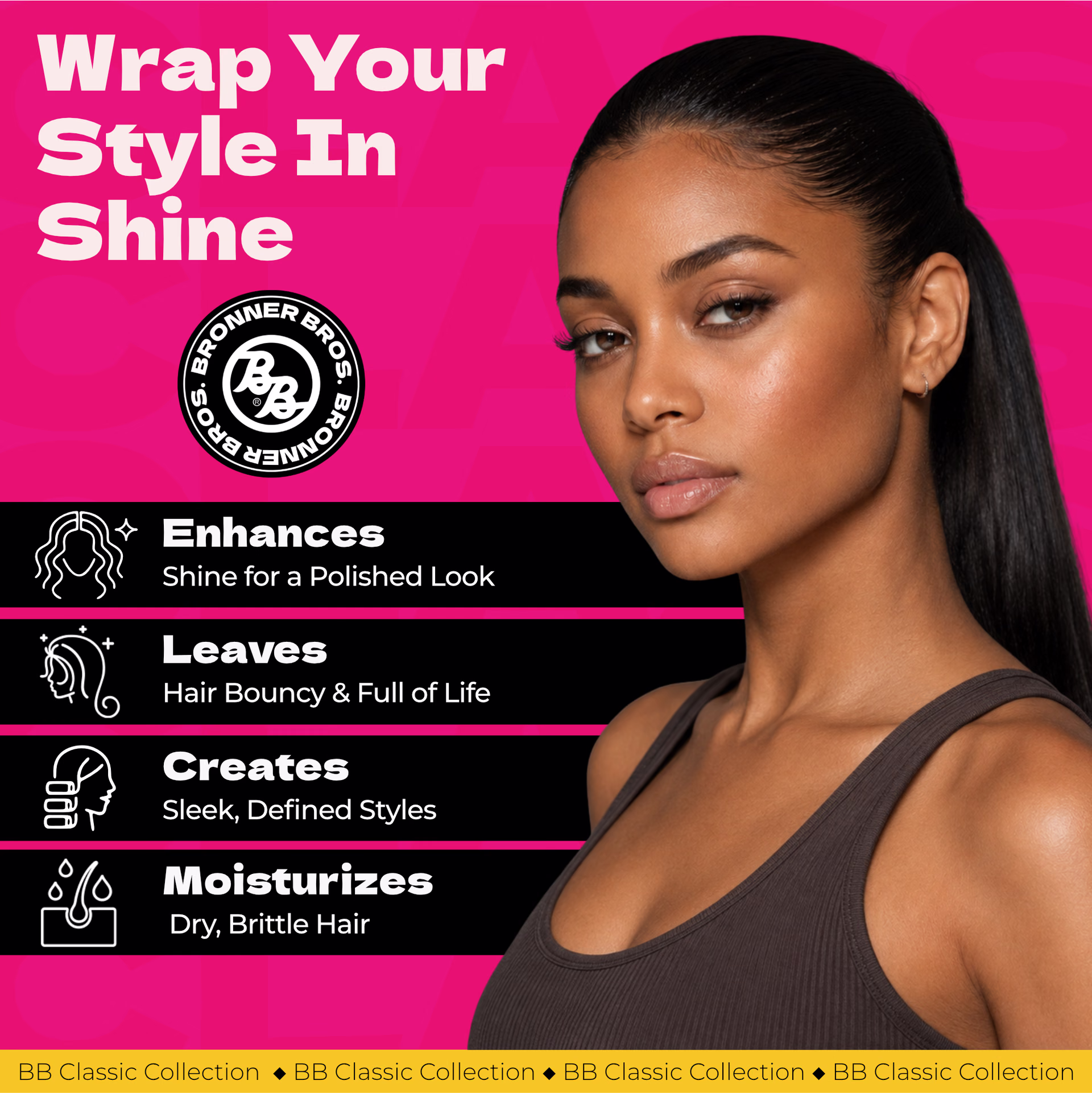 Bronner Bros. / BB Foam Wrap Lotion — listing image 1