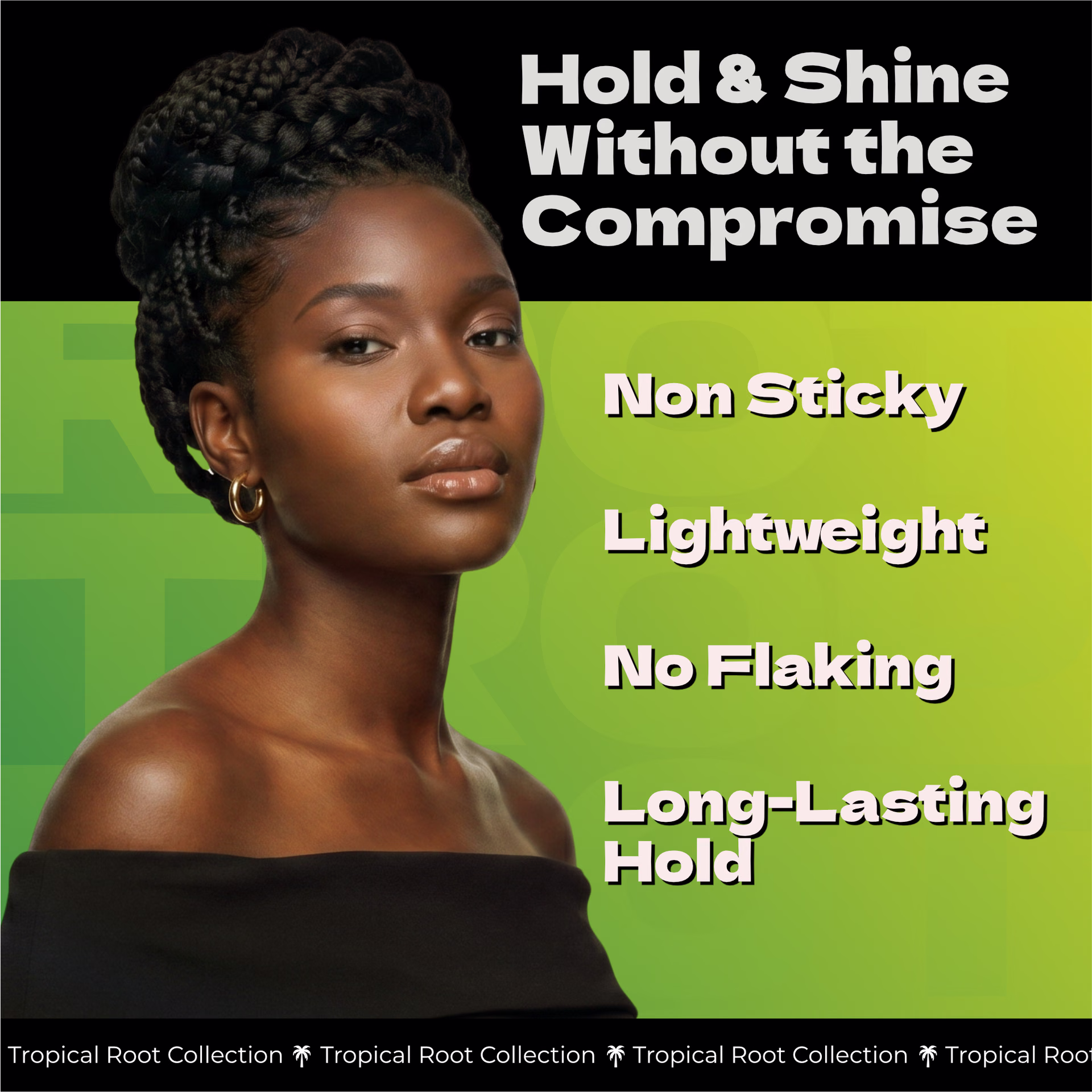 Bronner Bros. / Tropical Roots Moisturizing Sculpting Foam — listing image 2