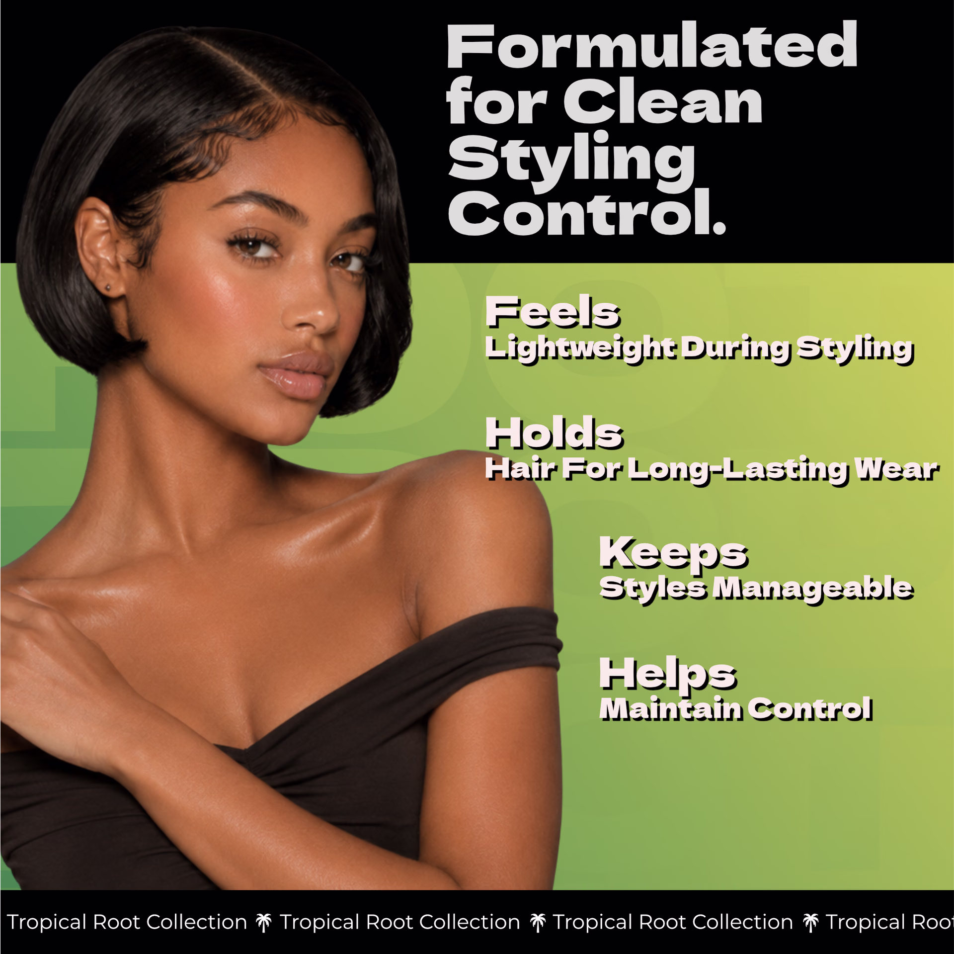 Bronner Bros. / Tropical Roots Firm Locking Gel — listing image 2