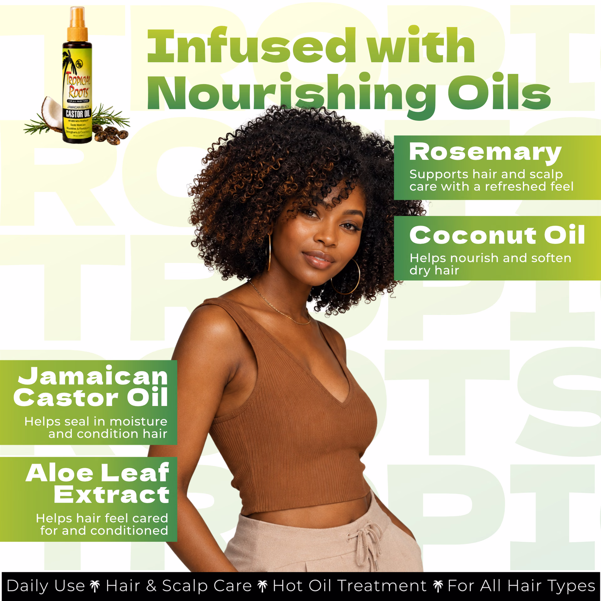 Bronner Bros. / Tropical Roots Jamaican Black Castor Oil — listing image 2