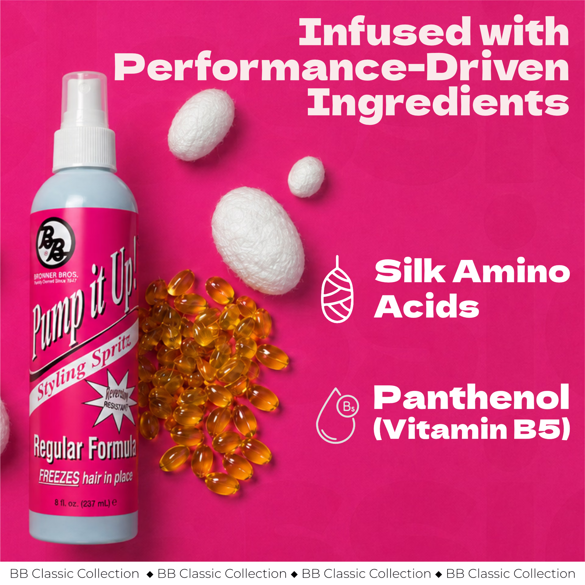 Bronner Bros. / Pump It Up! Regular Styling Spritz — listing image 3