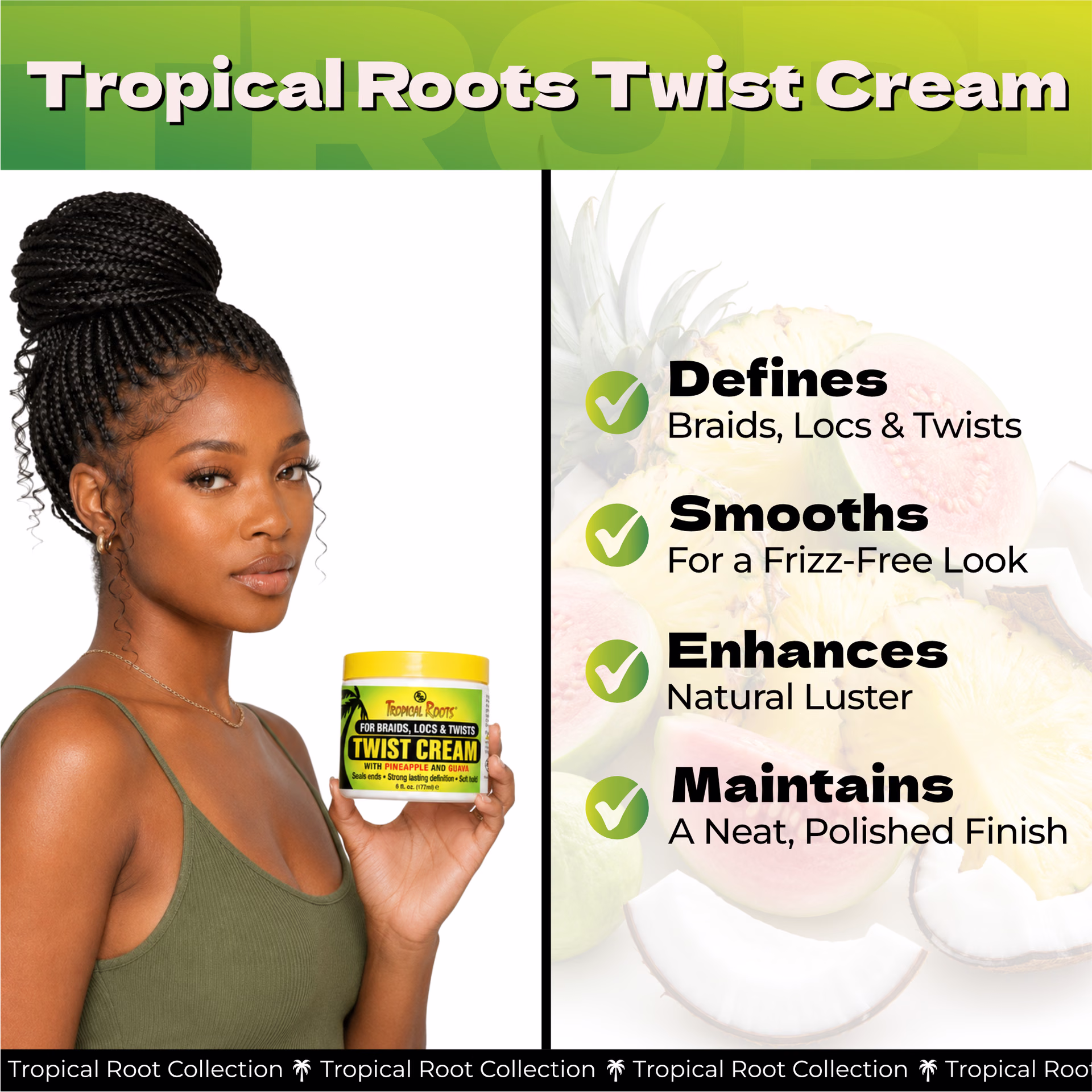 Bronner Bros. / Tropical Roots Twist Cream — listing image 4