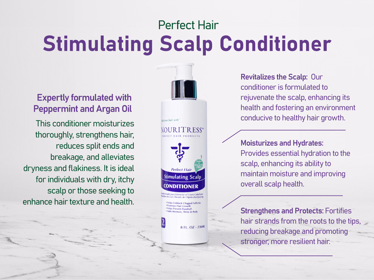 NouriTress — Stimulating Scalp Conditioner / A+ Content, composition 1, panel 1