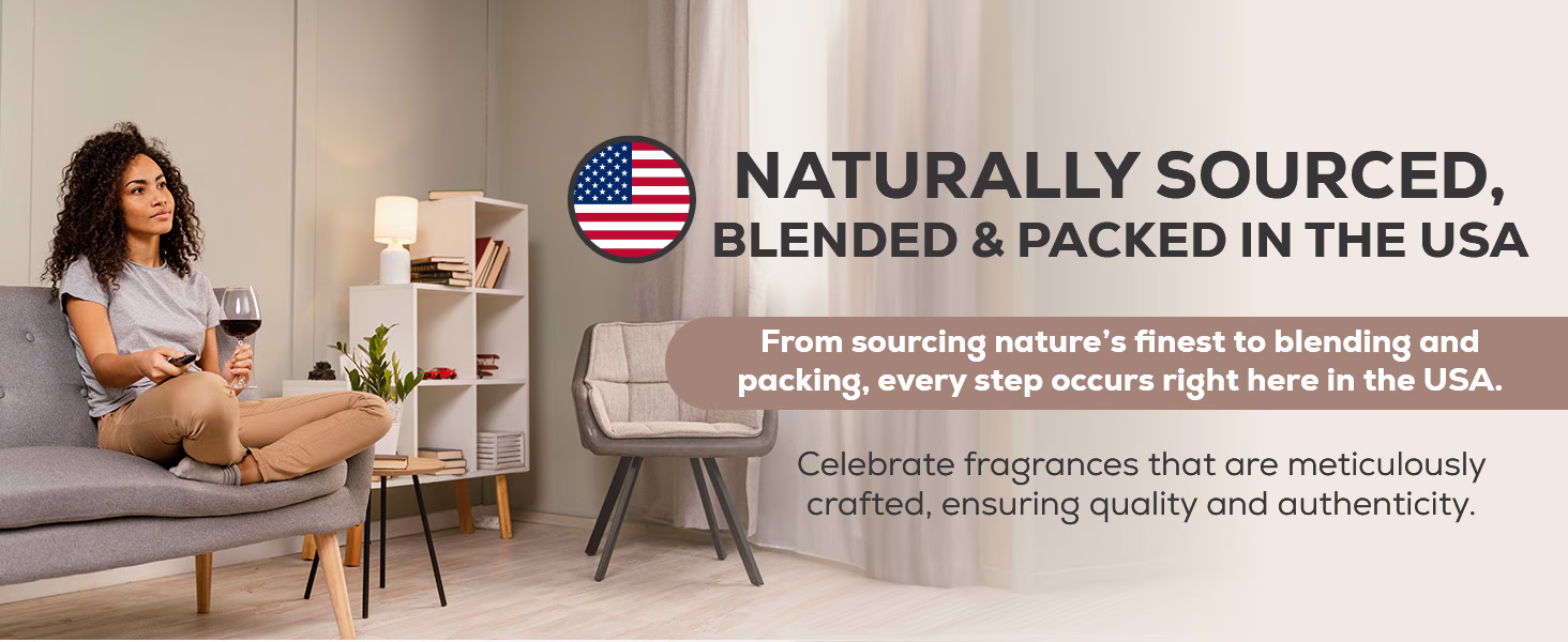 Aroma Country — Signature Santal Sandalwood / A+ Content / Naturally sourced and made in the USA, composition 1, panel 1