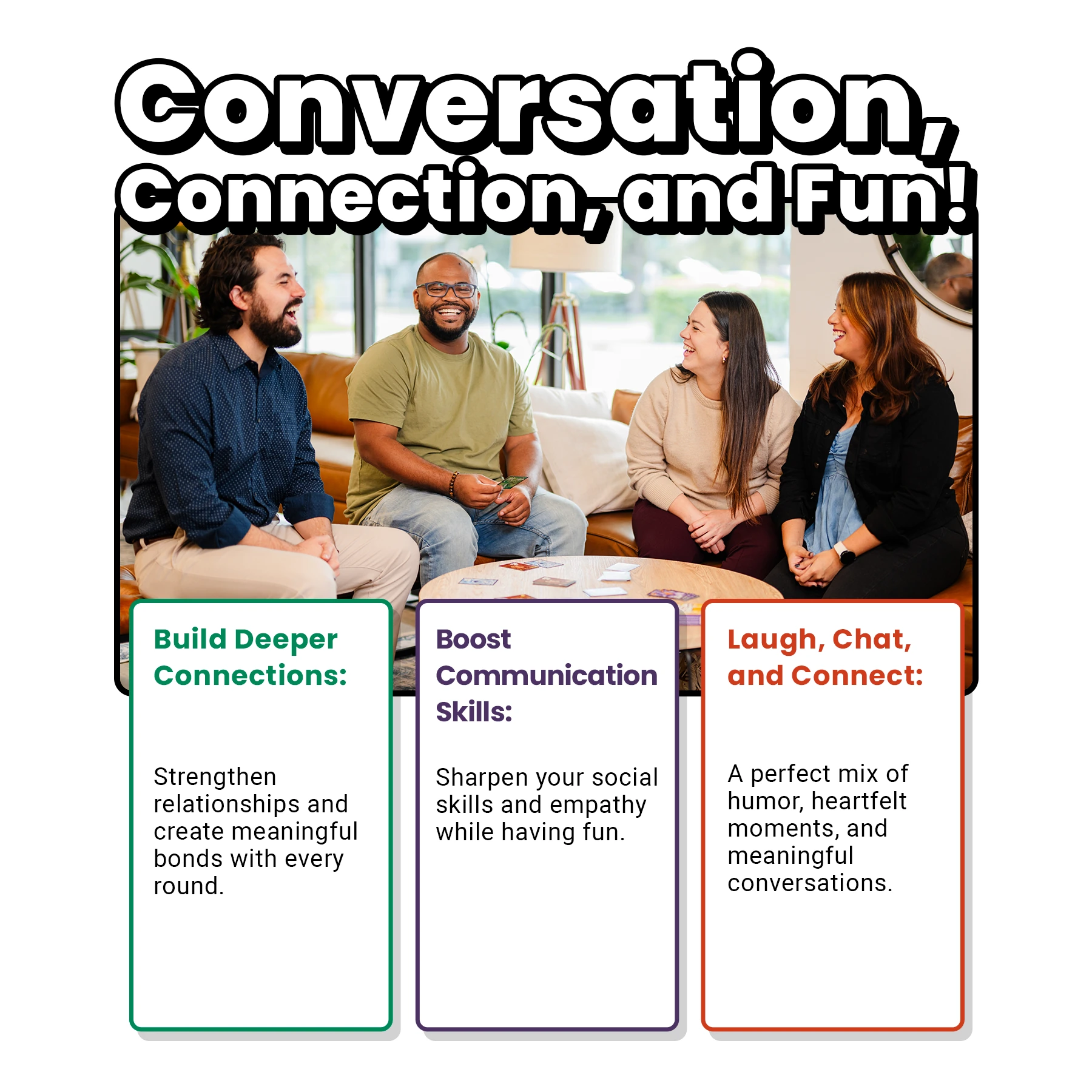 Social Yaks / Social Yaks — conversation card game — listing image 4
