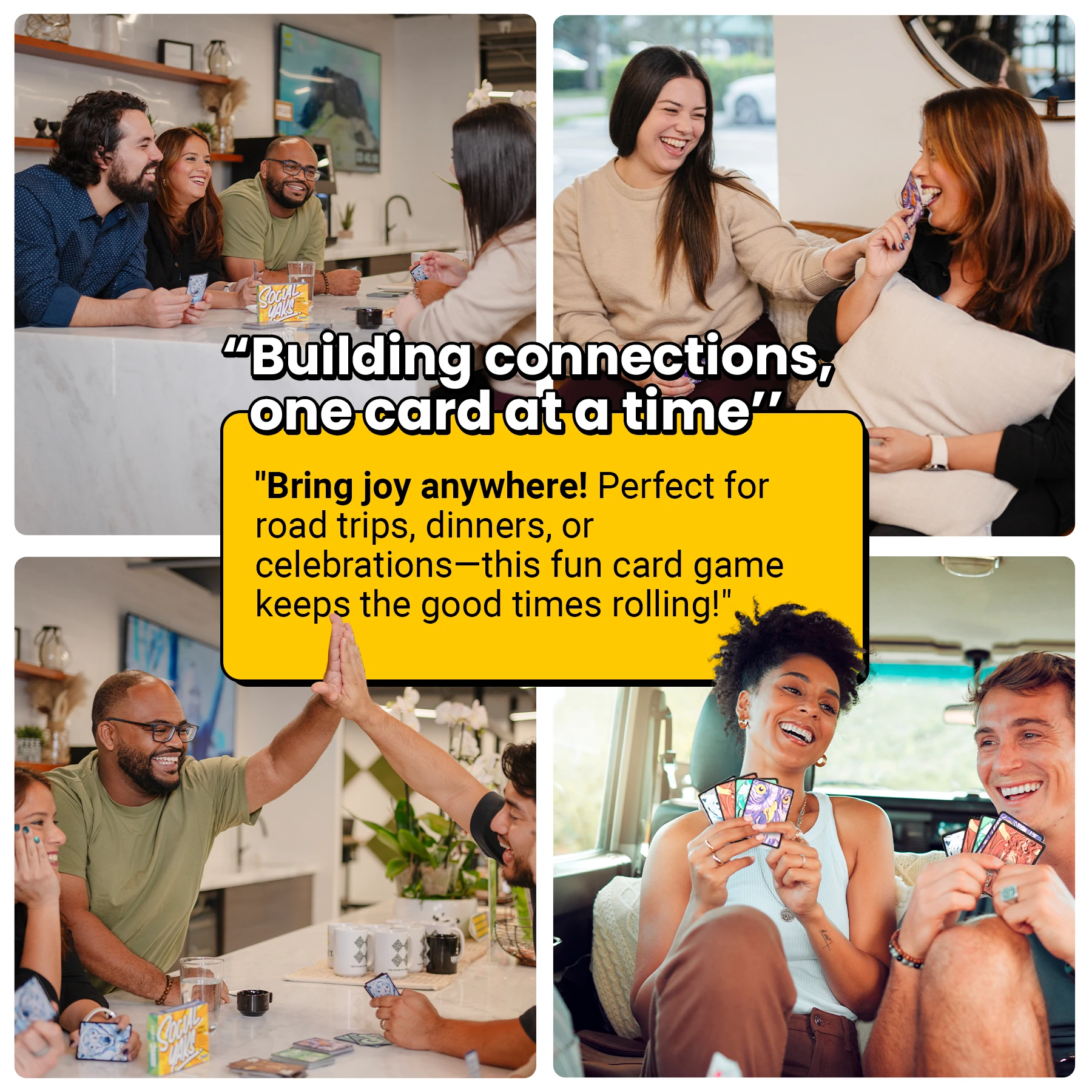 Social Yaks / Social Yaks — conversation card game — listing image 1